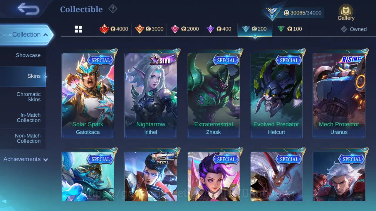 Mobile Legends: Bang Bang Accounts Hero 62 | skin 108  kof karina | sanrio floryn | l image 14
