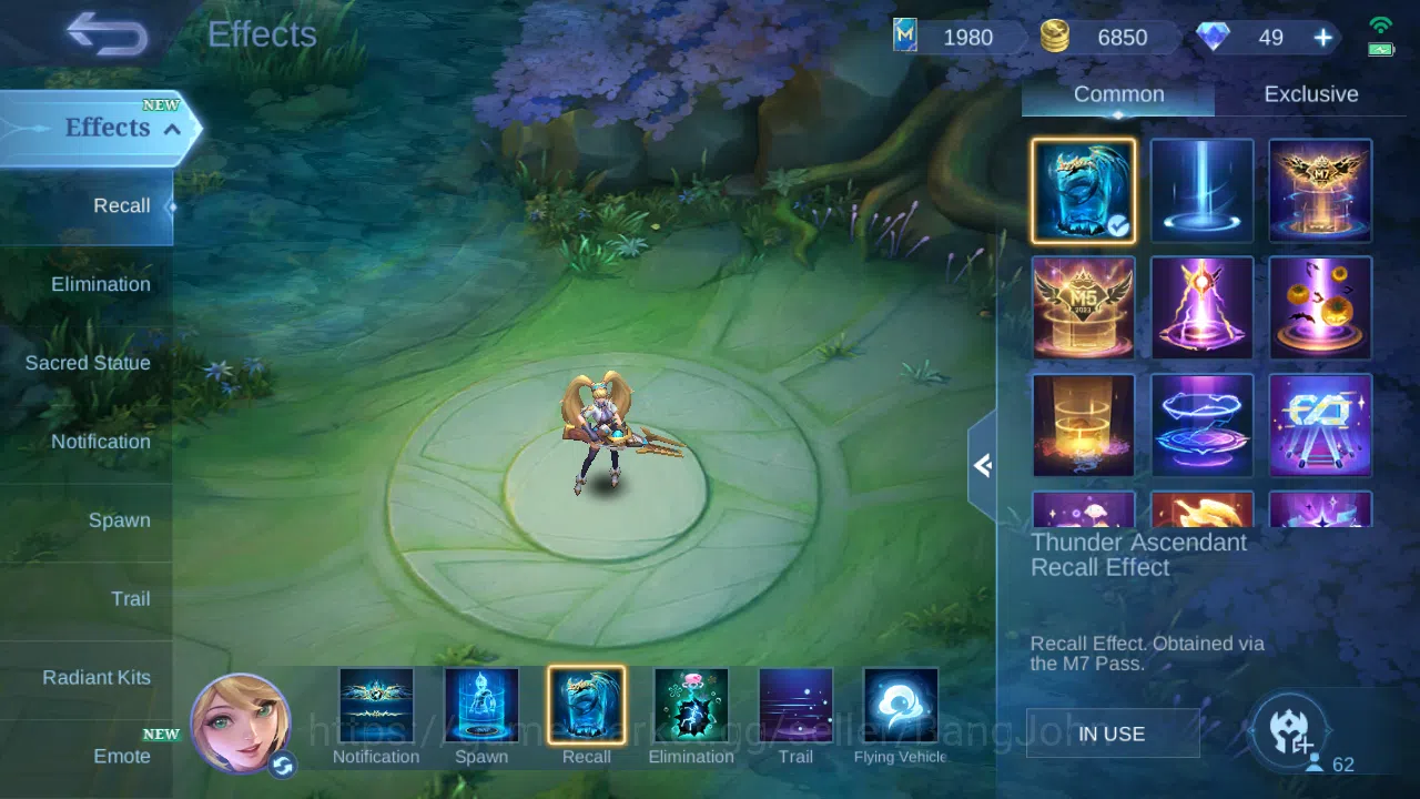 Mobile Legends: Bang Bang Accounts Hero 62 | skin 108  kof karina | sanrio floryn | l image 4