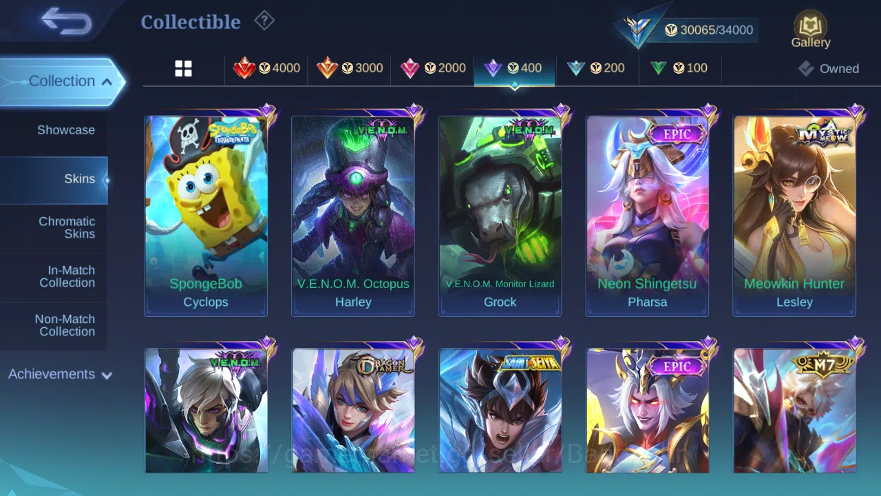Mobile Legends: Bang Bang Accounts Hero 62 | skin 108  kof karina | sanrio floryn | l image 9