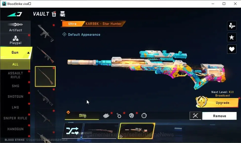 Blood Strike Accounts ASIA|ETERNAL Desert Eagle-Scorpius|4 ULTRA[SPIKE,K image 12