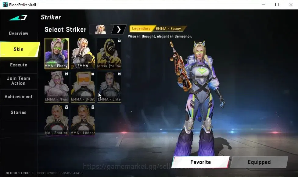 Blood Strike Accounts ASIA|ETERNAL Desert Eagle-Scorpius|4 ULTRA[SPIKE,K image 4