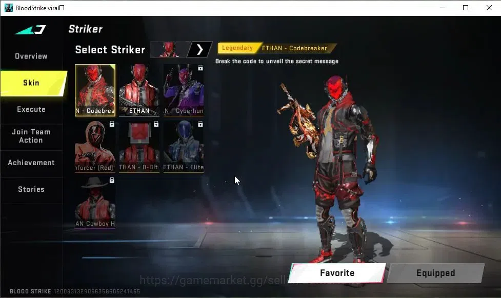 Blood Strike Accounts ASIA|ETERNAL Desert Eagle-Scorpius|4 ULTRA[SPIKE,K image 5