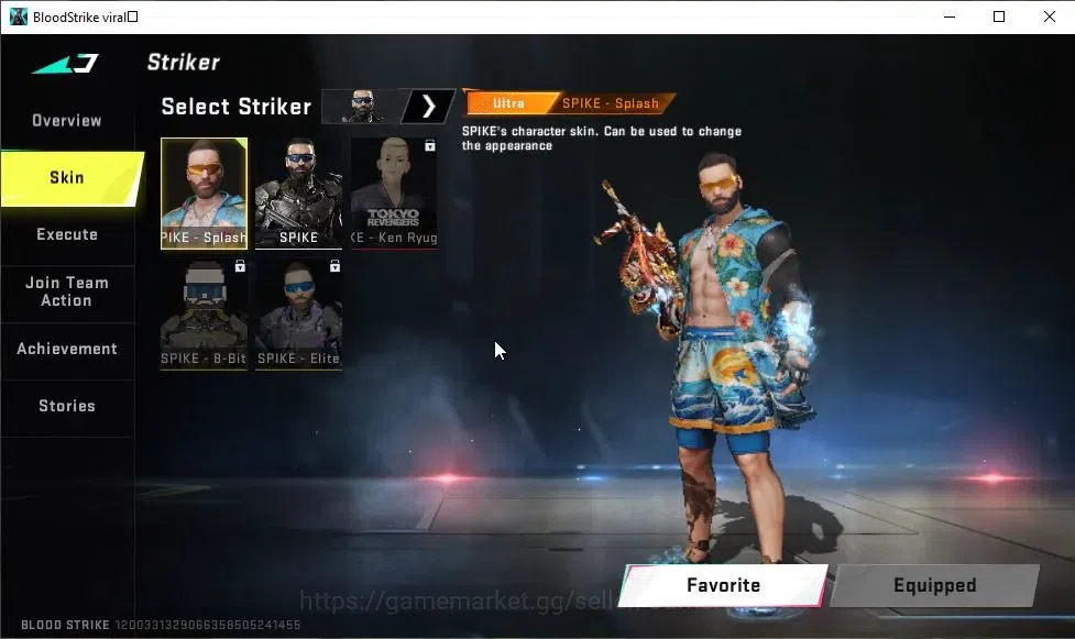 Blood Strike Accounts ASIA|ETERNAL Desert Eagle-Scorpius|4 ULTRA[SPIKE,K image 7