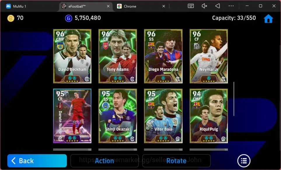 eFootball Accounts ANDROID|PW 3184|Epc Lothar Matthaus|Epc Gabriel Ba image 11