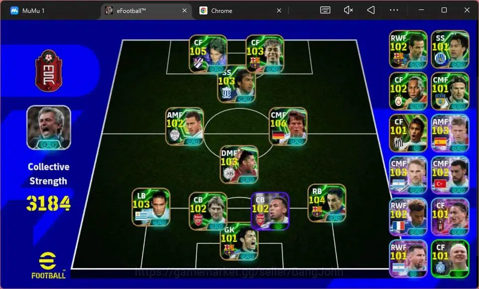 eFootball Accounts ANDROID|PW 3184|Epc Lothar Matthaus|Epc Gabriel Ba image 3