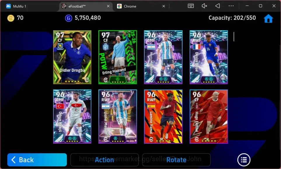 eFootball Accounts ANDROID|PW 3184|Epc Lothar Matthaus|Epc Gabriel Ba image 7