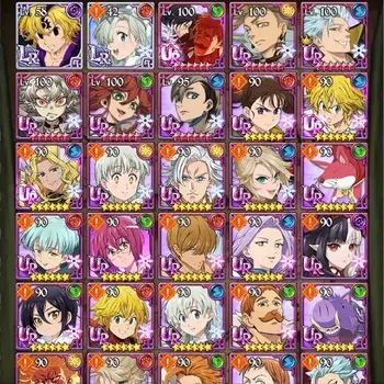The Seven Deadly Sins: Grand Cross Accounts Starter Global|2 M CC|Story CH5|275 Diamond|Starter 2LR+4UR (Nemesis Meliodas