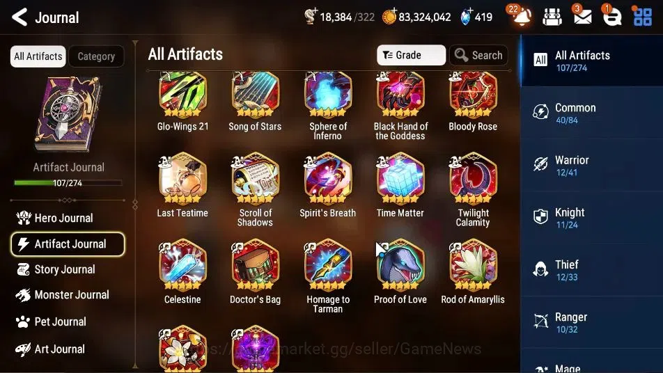 Epic Seven Accounts Starter ASIA Verif|17 ML(BArunka,RueleLight,SE Celine,AbVildred,Etc)+Setsuka,Ivana|Poh ON|18K Energy+54K 13