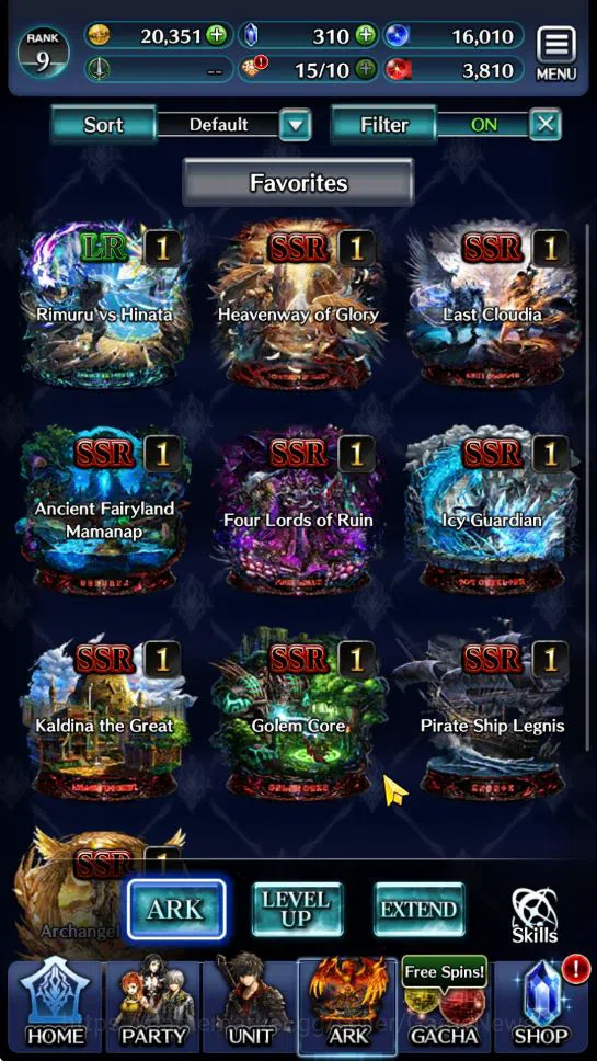 Last Cloudia Accounts GLOBAL | Rank 9 | Collab DMC (Dante) TopTierUnit ( image 2