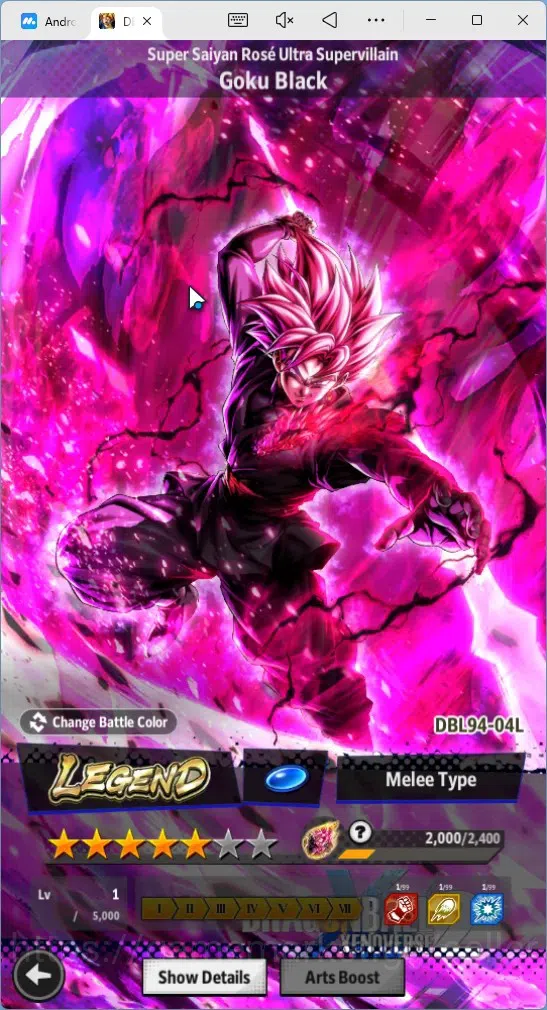 Dragon Ball Legends Accounts Global|Lvl 159|13.3M Total Power|3.7K CC|3 LR|2 UL image 10