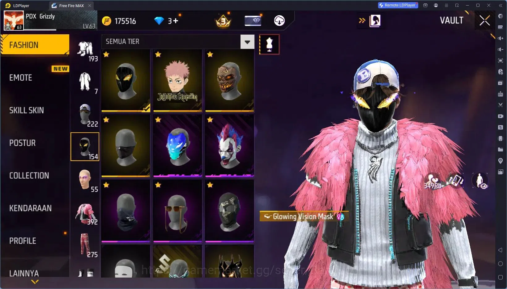 Free Fire Accounts Indonesia|Vault 824|1 EVO (R- Megalodon Alpha Lv7) image 17
