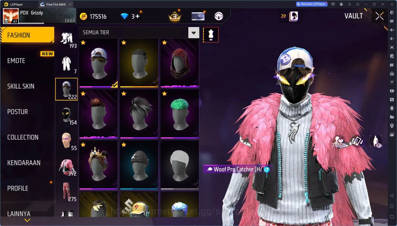 Free Fire Accounts Indonesia|Vault 824|1 EVO (R- Megalodon Alpha Lv7) image 18