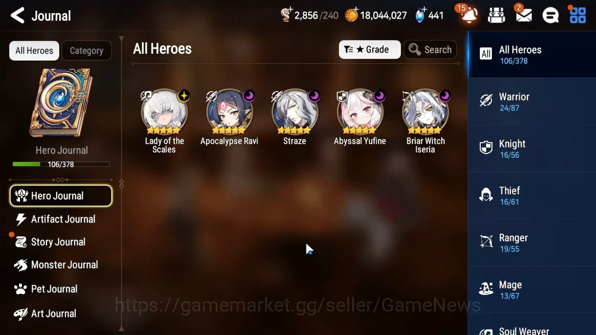 Epic Seven Accounts GLOBAL UNVERIF|NewEra|5 ML(LOTScales,ARavi,Straze, image 4