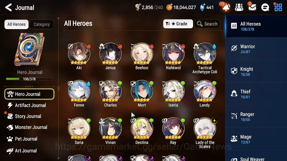 Epic Seven Accounts GLOBAL UNVERIF|NewEra|5 ML(LOTScales,ARavi,Straze, image 5