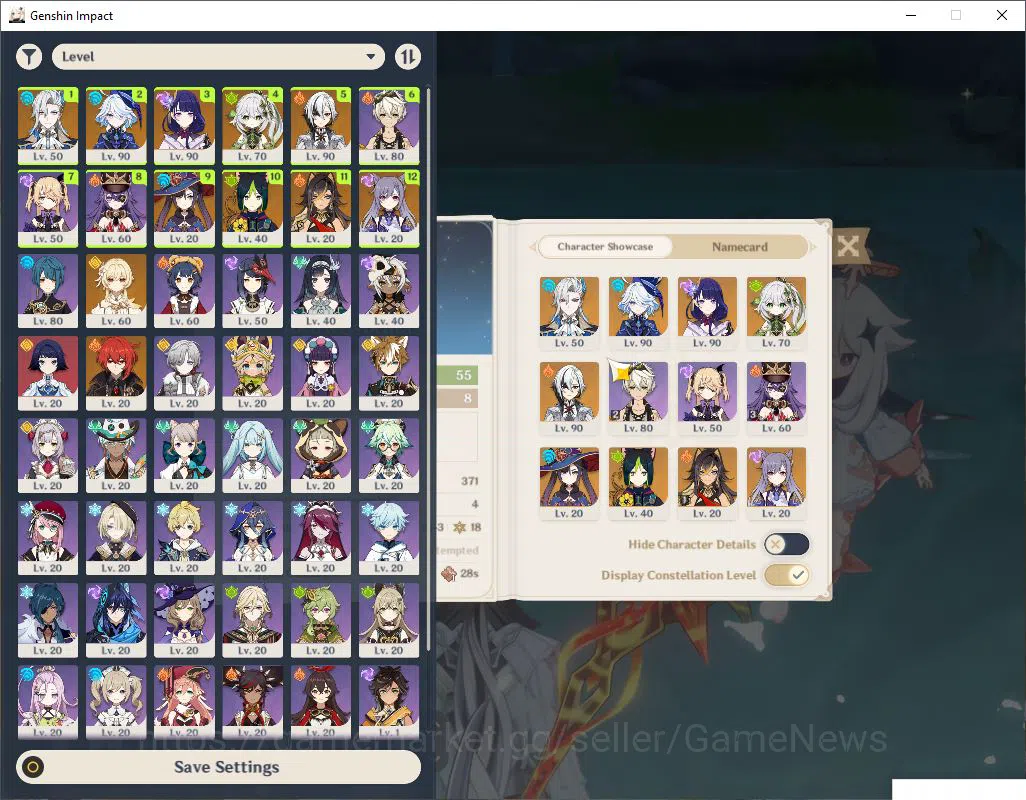 Genshin Impact Accounts Asia|AR 55|5 Limited +3(*5Weapon))|Arlecchino+Sign image 2