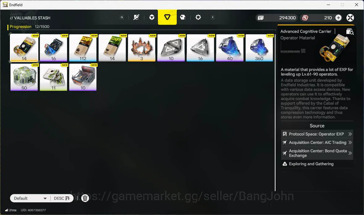 Arknights: Endfield Accounts ASIA|Fresh Starter| 1 limit+Standard| Tangtang, Ar image 9
