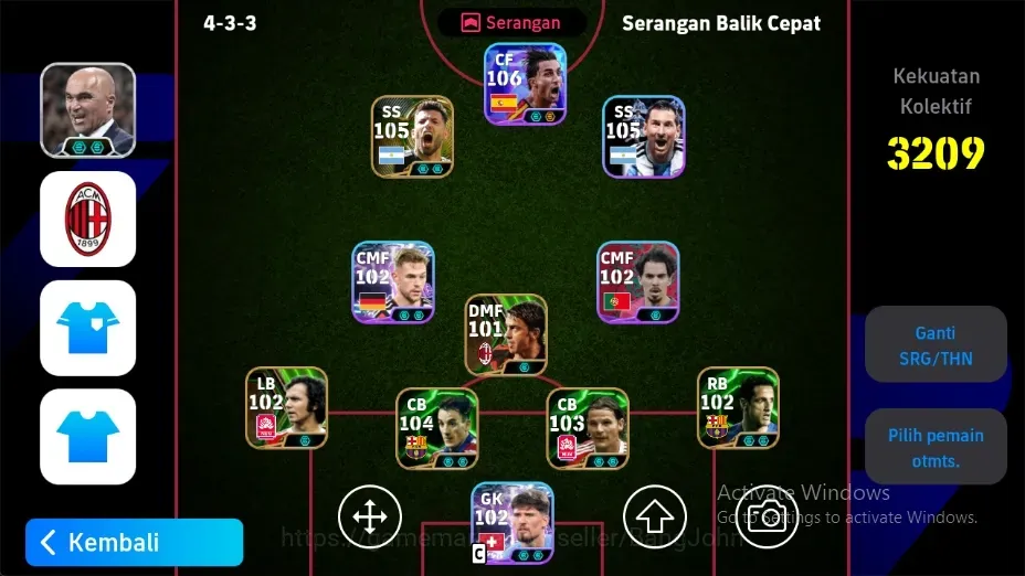 eFootball Accounts Legends & Iconic Players Android|PW 3209|EPIC Ronaldo Drogba Bebeto Stojkovic AlbertFerrer Aguero Rivaldo 1