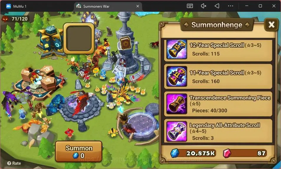 Summoners War: Sky Arena Accounts GLOBAL | NB 5 TESHAR,Starter Gacha 115 12Y+160 11Y image 3