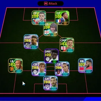 eFootball Accounts Legends & Iconic Players Android|Power 3199|Big Time George Best|15 Epic Luis Suarez,Eric Cantona,Marco