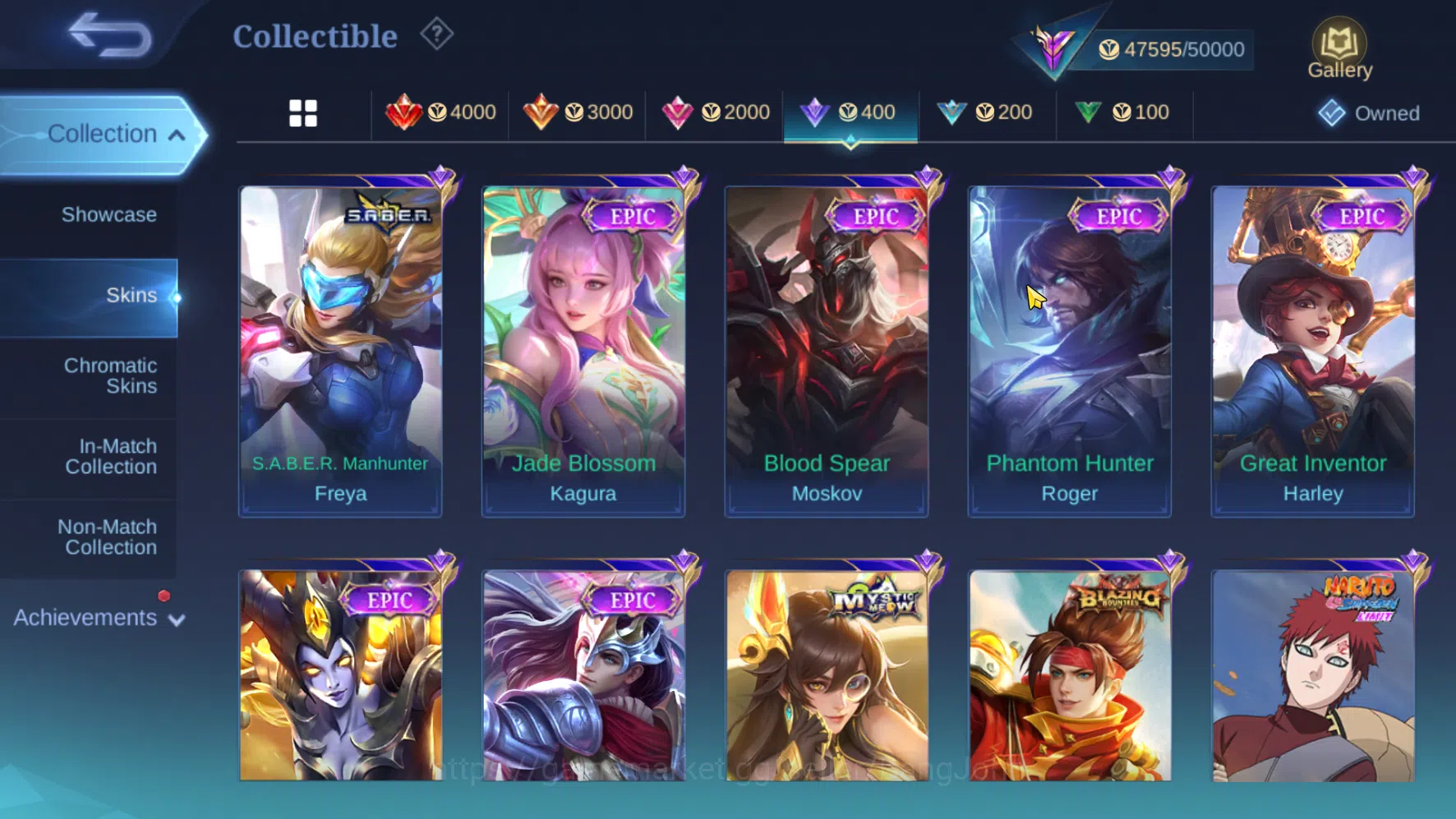 Mobile Legends: Bang Bang Accounts Hero 107 | Skin 222 | Emblem Al Max | Ex Immo | Wi image 6