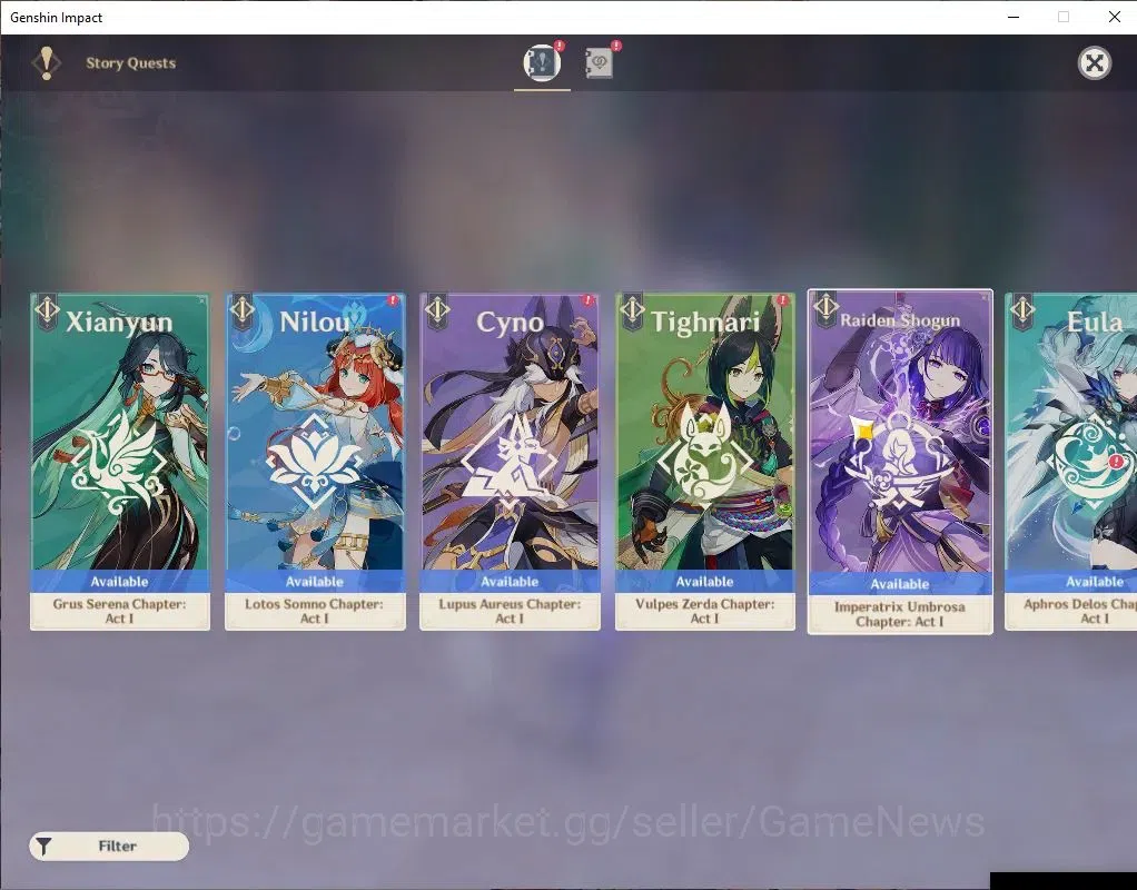 Genshin Impact Accounts ASIA|AR 55|3 Limit+3(*5WeP)|Skirk+Sign,Ineffa,Chas image 13