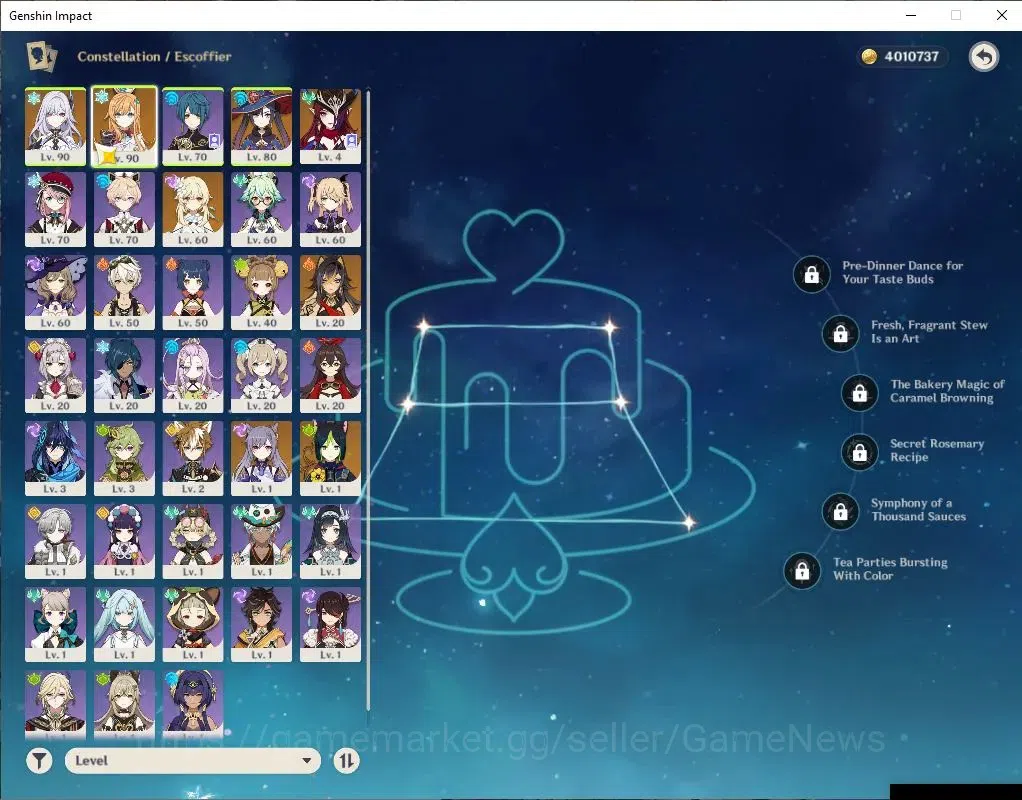 Genshin Impact Accounts ASIA|AR 55|3 Limit+3(*5WeP)|Skirk+Sign,Ineffa,Chas image 4
