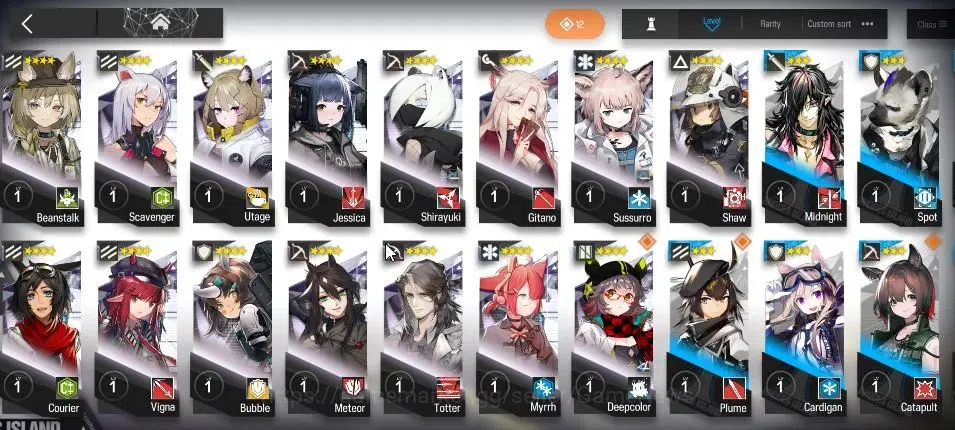 Arknights Accounts High-End Lv 10|47 Op+1 Outfits|5 6*Op | Skadi,Lappland,Saria,SilverAsh,Gladia,Warfarin |Terminal 6