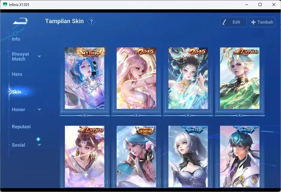 Honor of Kings Accounts GLOBAL|112HR|194SK|MYTHIC=DIAOCHANFULL|LGN=ALLAIN, image 14