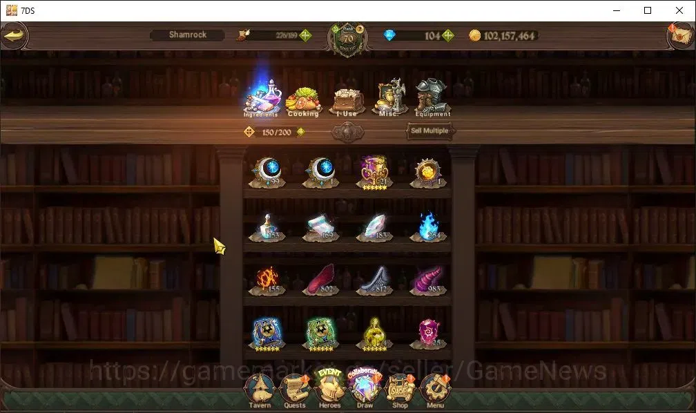 The Seven Deadly Sins: Grand Cross Accounts Global|3,2M CC|117LS+104DM|3 LR+11 UR+Collab Gachi image 16