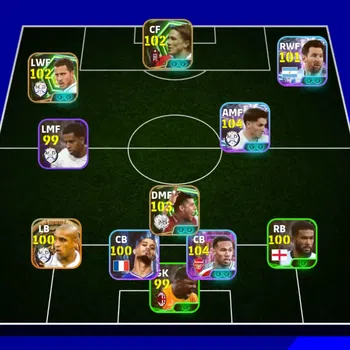 eFootball Accounts Others Mobile|PW 3143|Brahim Diaz Show T,New Gabriel Magalhaes Show T,Frank rijkaard Big