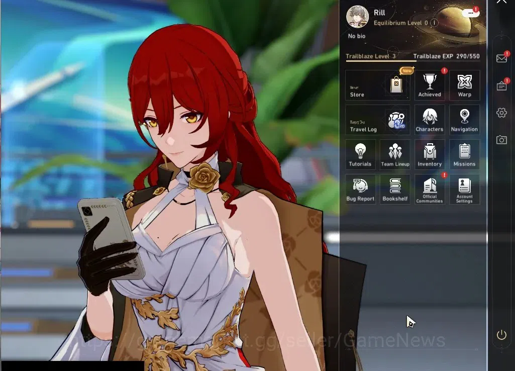 Honkai Star Rail Accounts Asia|TL 3|3 Limited|Acheron,Huohuo,Sunday|MC Male| image 1