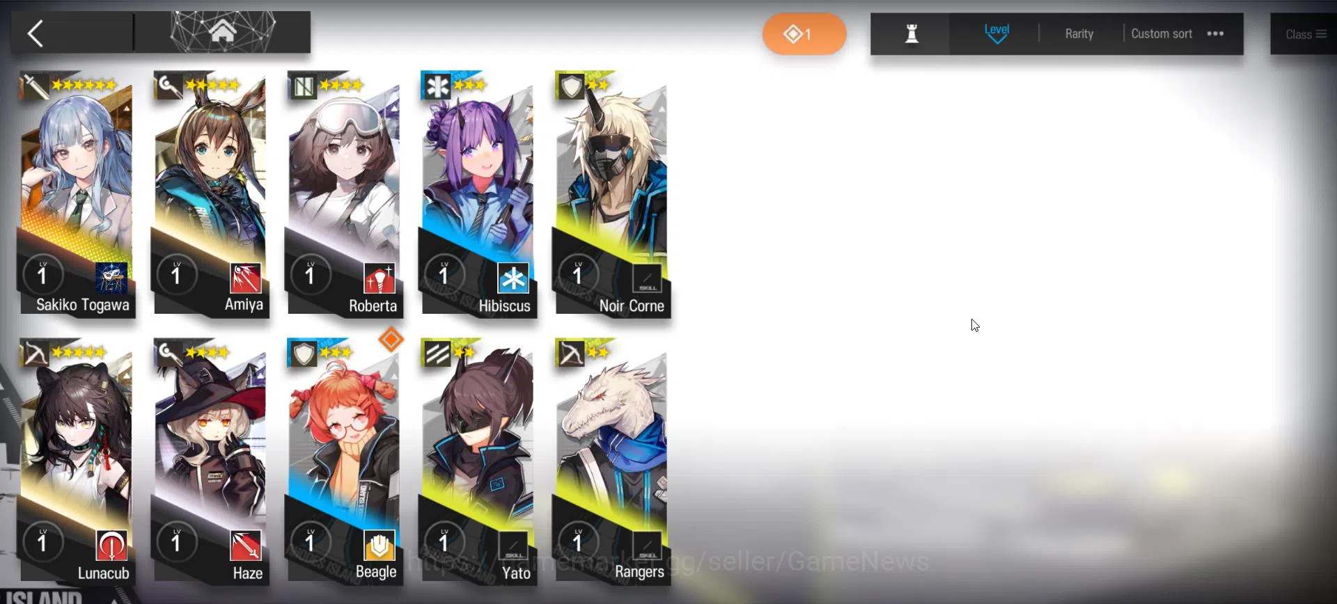Arknights Accounts Lv 1 | 10 OP | Starter Sakiko Togawa | Fresh Story image 3