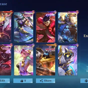 Mobile Legends: Bang Bang Accounts Others Hero 133|Skins 391|Legend Franco|TF Roger,Sanrio Floryn,KOF Karina,CC