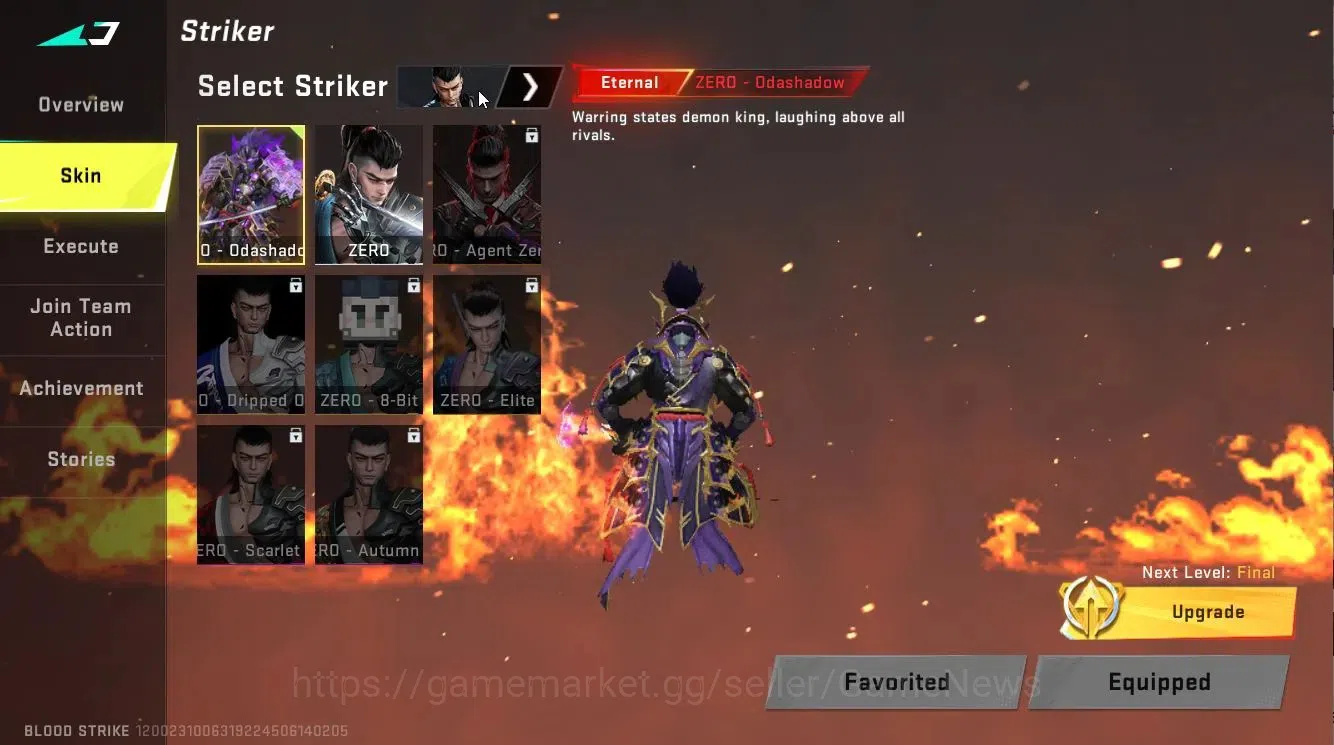 Blood Strike Accounts ASIA|ETERNAL ZERO-Odashadow|Collab BLEACH[Ethan-By image 3