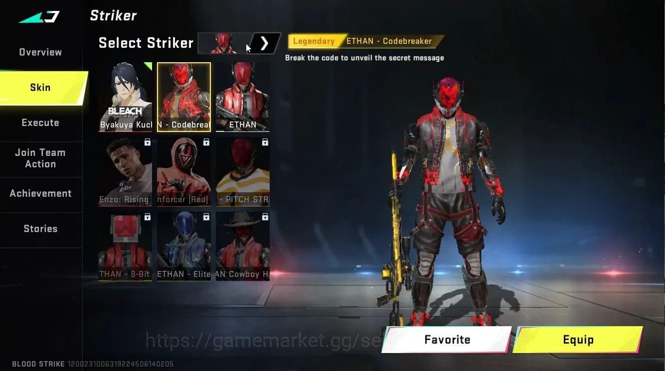 Blood Strike Accounts ASIA|ETERNAL ZERO-Odashadow|Collab BLEACH[Ethan-By image 5