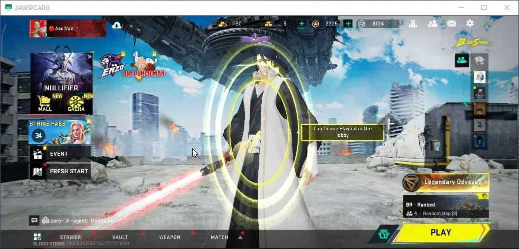 Blood Strike Accounts ASIA|COLLAB TokRev FN2000,7DS AK47,Kar98k,Eva SCAR image 1
