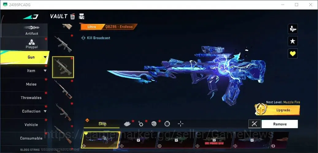 Blood Strike Accounts ASIA|COLLAB TokRev FN2000,7DS AK47,Kar98k,Eva SCAR image 14