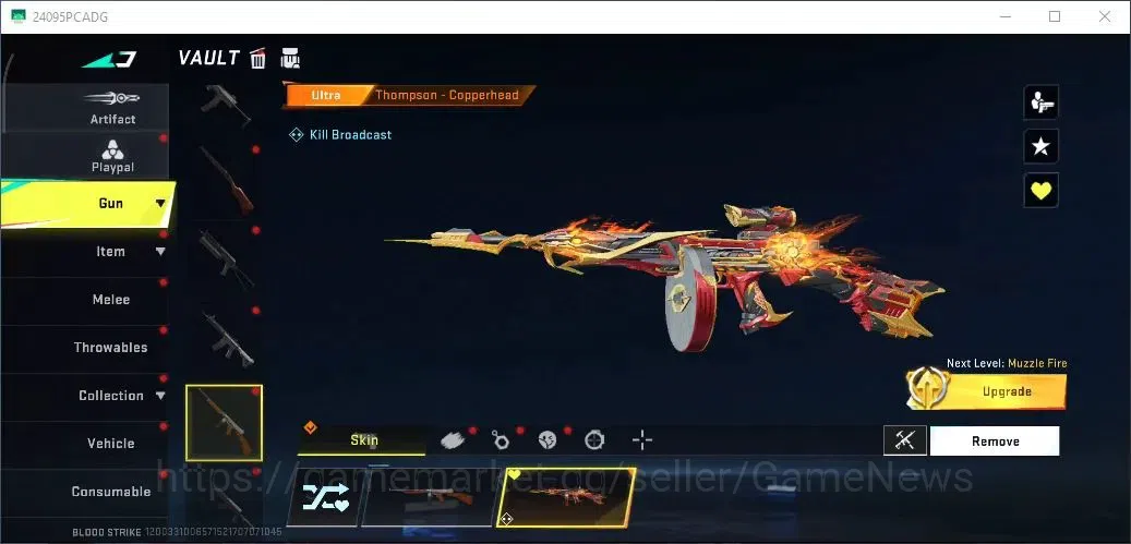 Blood Strike Accounts ASIA|COLLAB TokRev FN2000,7DS AK47,Kar98k,Eva SCAR image 15