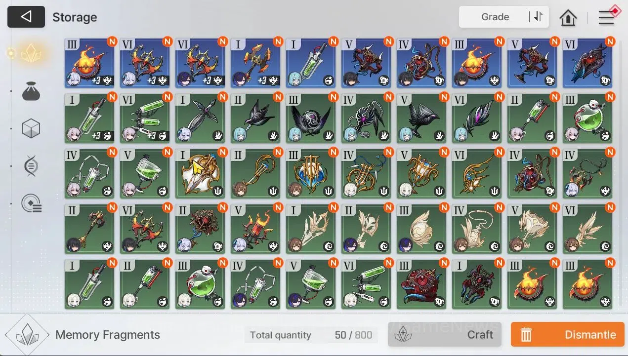 Chaos Zero Nightmare Accounts GLOBAL Lv40|5 SSR[HaideMarie,ChizuruM1,Yuki,Narja, image 12
