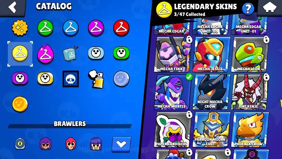 Brawl Stars Accounts 4251 Trophy|40 Brawlers 7 Max Lvl|3 Legend [Mecha Bo,Mecha Crow,Mecha Mortis]+2 Mythic+14 Epic 15
