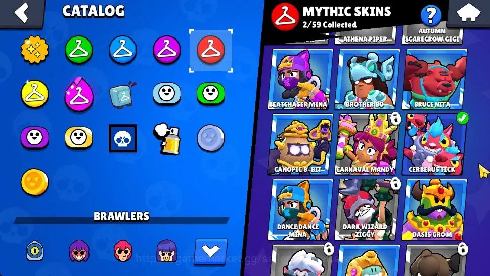 Brawl Stars Accounts 4251 Trophy|40 Brawlers 7 Max Lvl|3 Legend [Mecha Bo,Mecha Crow,Mecha Mortis]+2 Mythic+14 Epic 16