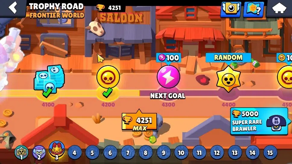 Brawl Stars Accounts 4251 Trophy|40 Brawlers 7 Max Lvl|3 Legend [Mecha Bo,Mecha Crow,Mecha Mortis]+2 Mythic+14 Epic 5
