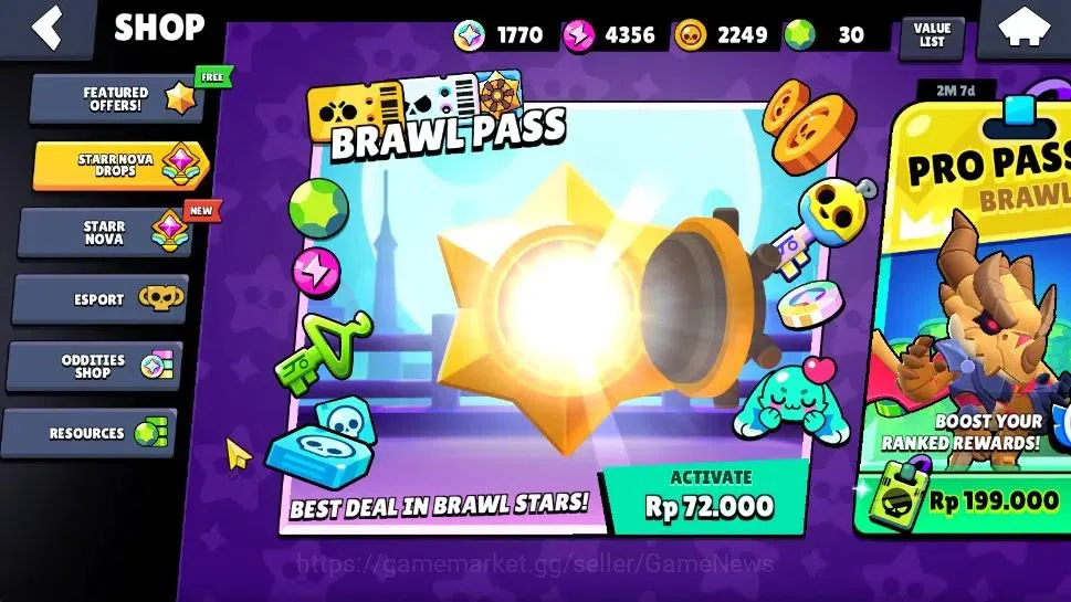 Brawl Stars Accounts 4251 Trophy|40 Brawlers 7 Max Lvl|3 Legend [Mecha Bo,Mecha Crow,Mecha Mortis]+2 Mythic+14 Epic 6