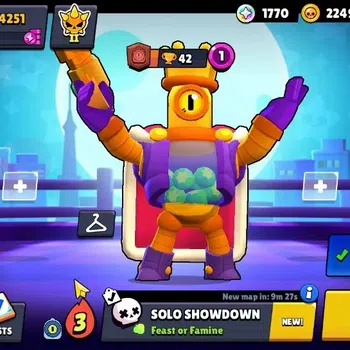 Brawl Stars Accounts 4251 Trophy|40 Brawlers 7 Max Lvl|3 Legend [Mecha  image 1