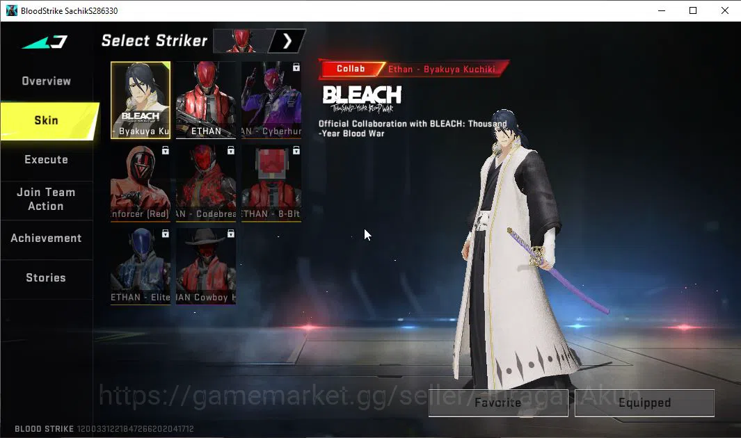 Blood Strike Accounts ASIA|Fresh Starter| 2 COLLAB BLEACH Melee Zanpakut image 2