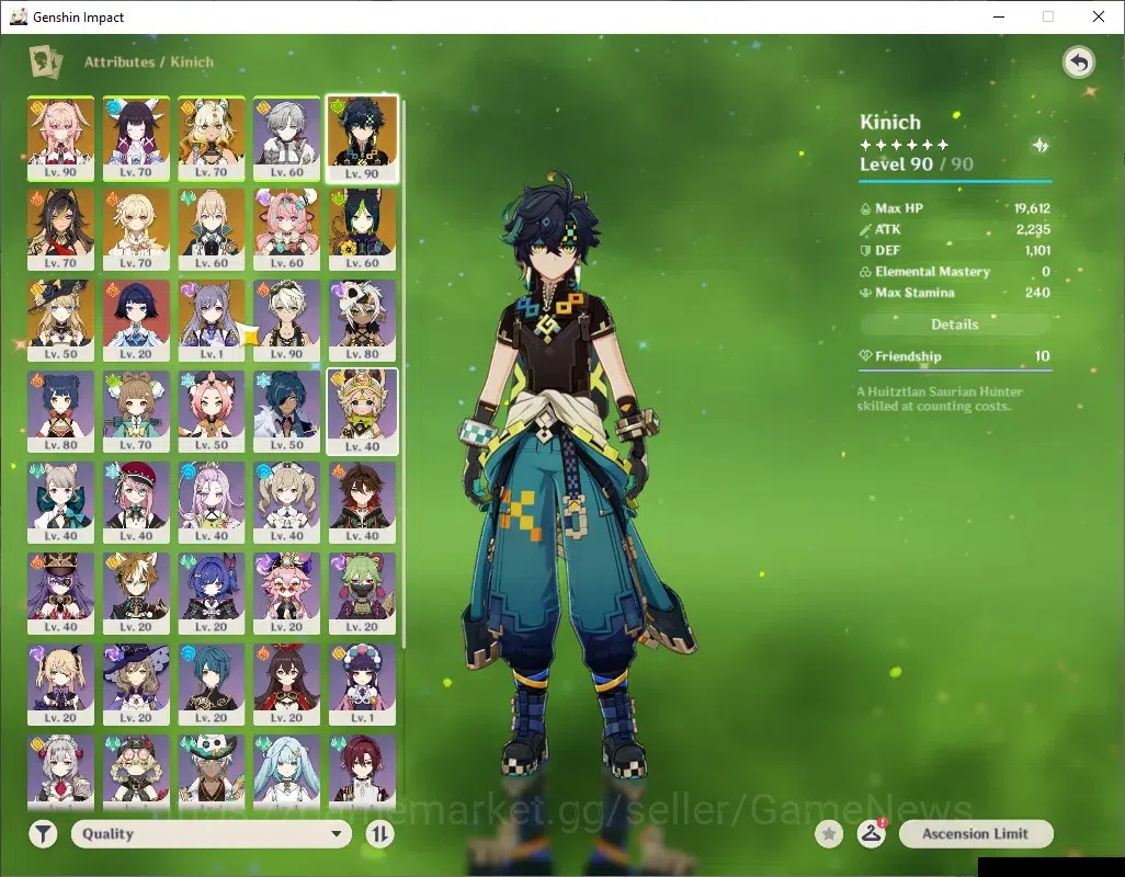 Genshin Impact Accounts ASIA|AR 56|6 Limited + 2 (*5Weap)|[Linnea,Columbin image 6