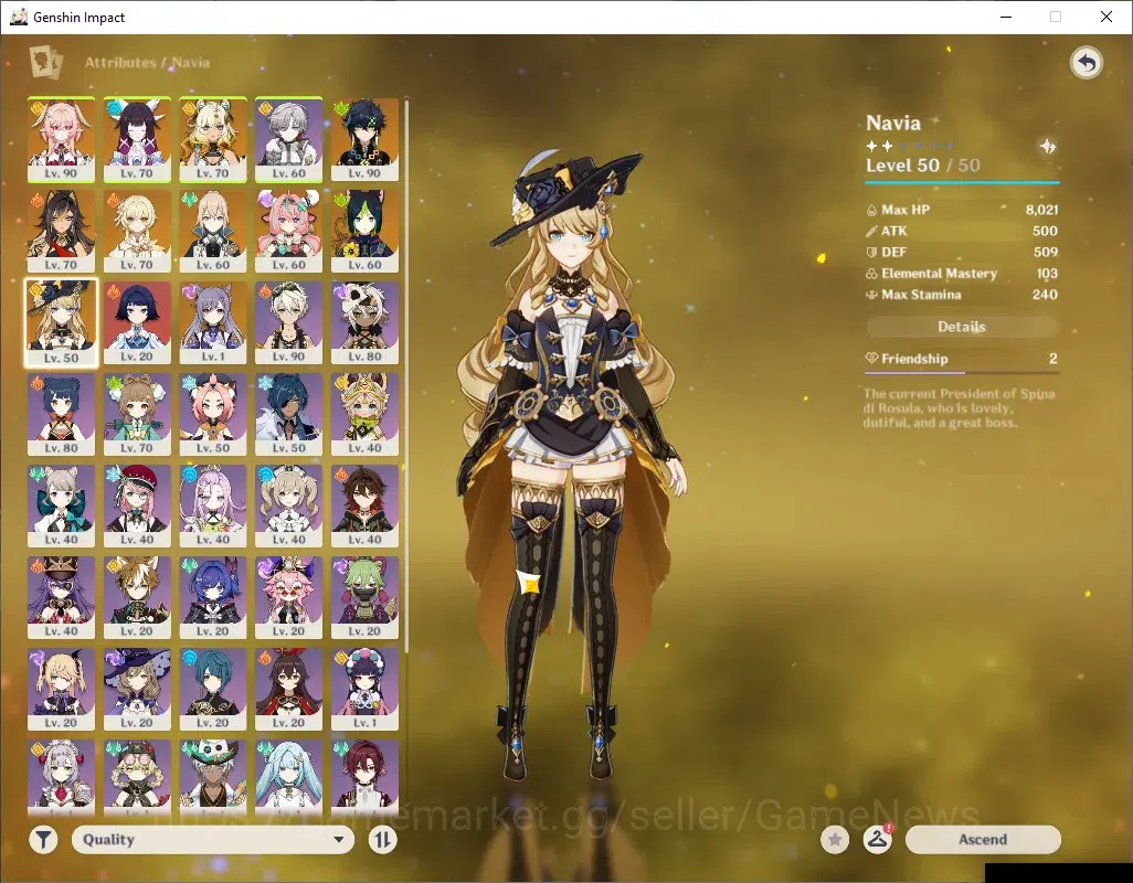 Genshin Impact Accounts ASIA|AR 56|6 Limited + 2 (*5Weap)|[Linnea,Columbin image 8