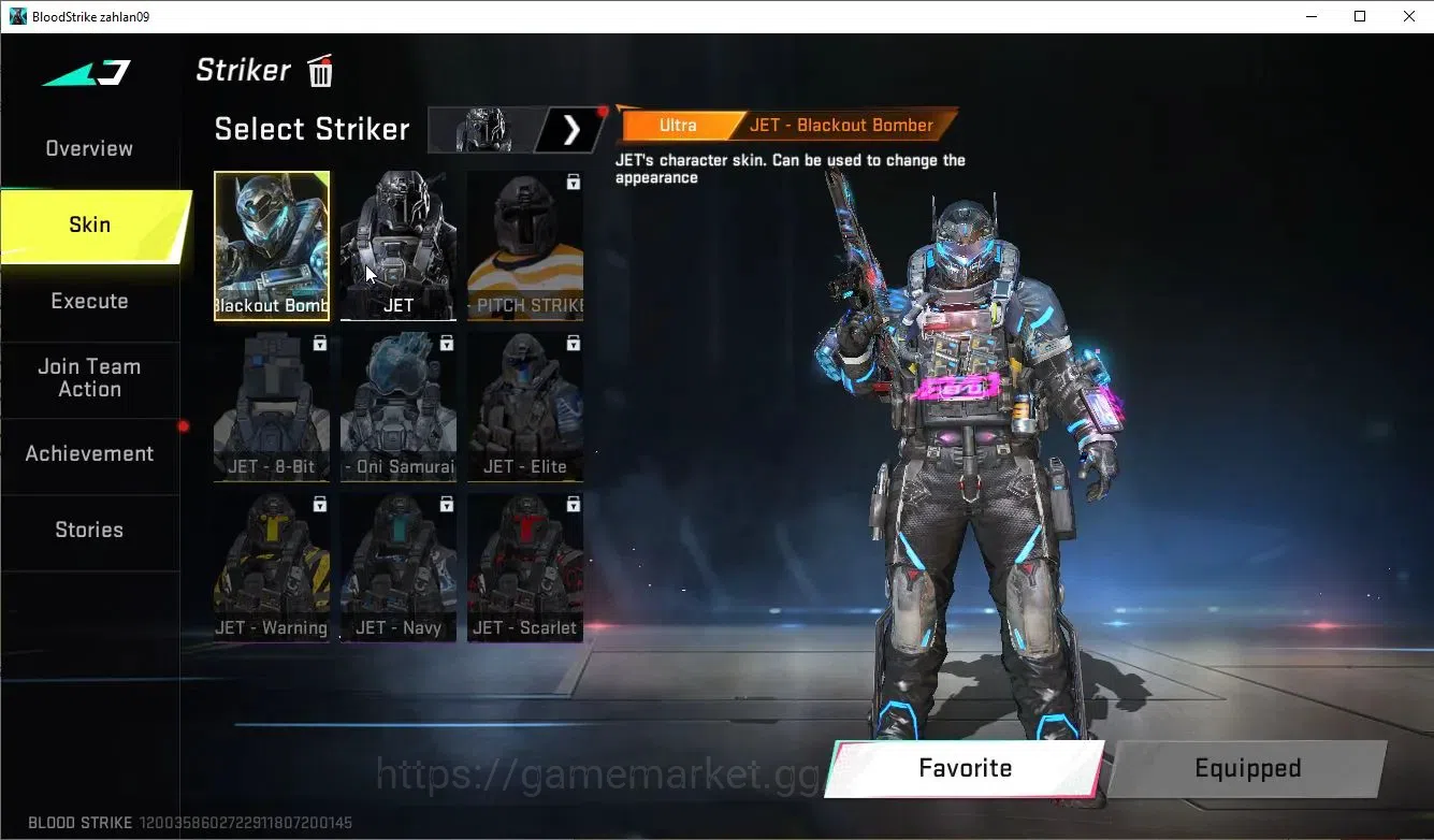 Blood Strike Accounts High-End ASIA|1 EVO: FAL Evolved Draco|1 7DS Gun|2 ULTRA Strikers|2 ULTRA Guns|1 LEGENDARY Melee|8 1