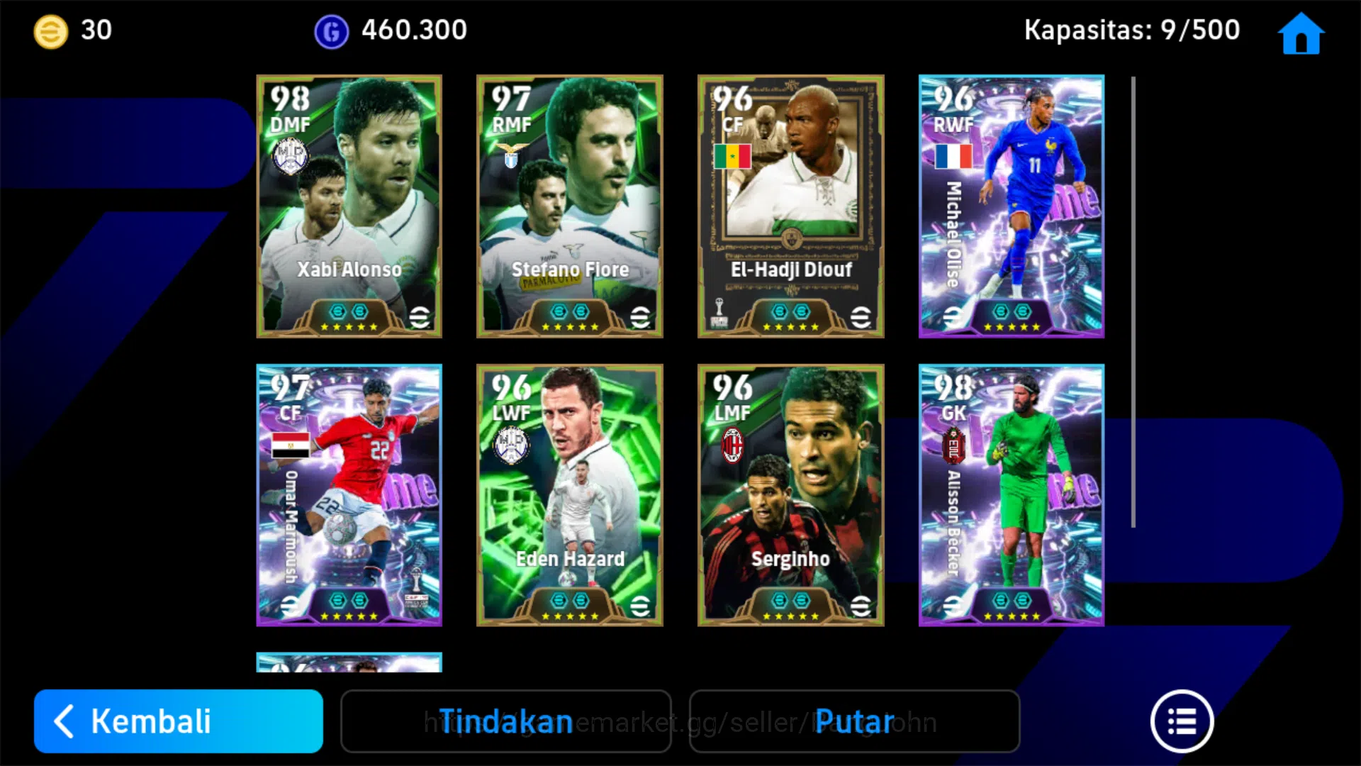 eFootball Accounts Others Power 3143 | Alisson Becker Show Time | Omar Marmoush Show Time | Xabi Alonso ~ EFB300B 3