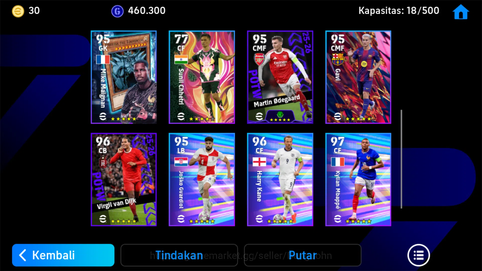 eFootball Accounts Others Power 3143 | Alisson Becker Show Time | Omar Marmoush Show Time | Xabi Alonso ~ EFB300B 6